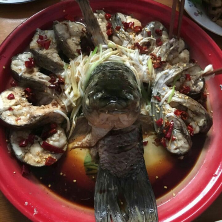 孔雀开屏清蒸鱼