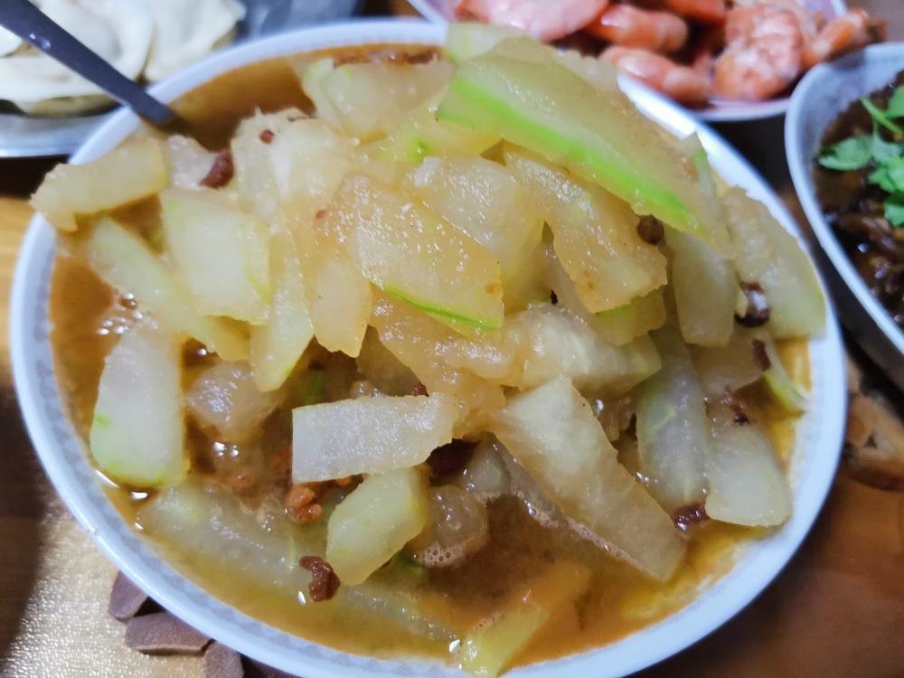 虾仁烧冬瓜的做法