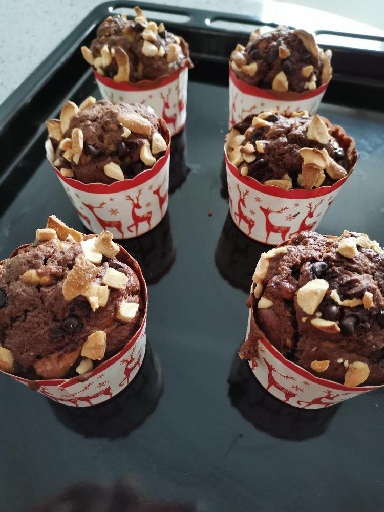 香蕉巧克力马芬