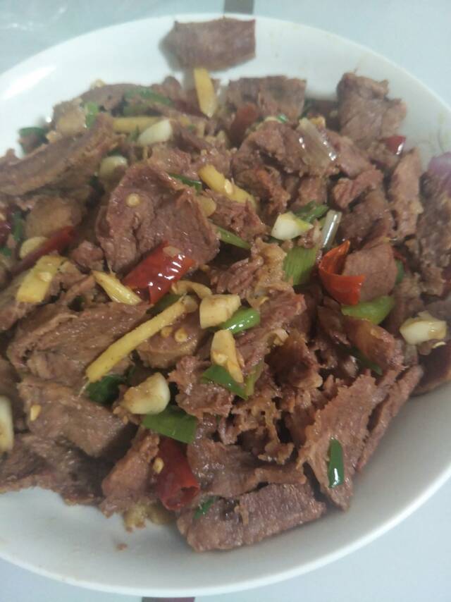 小炒牛肉