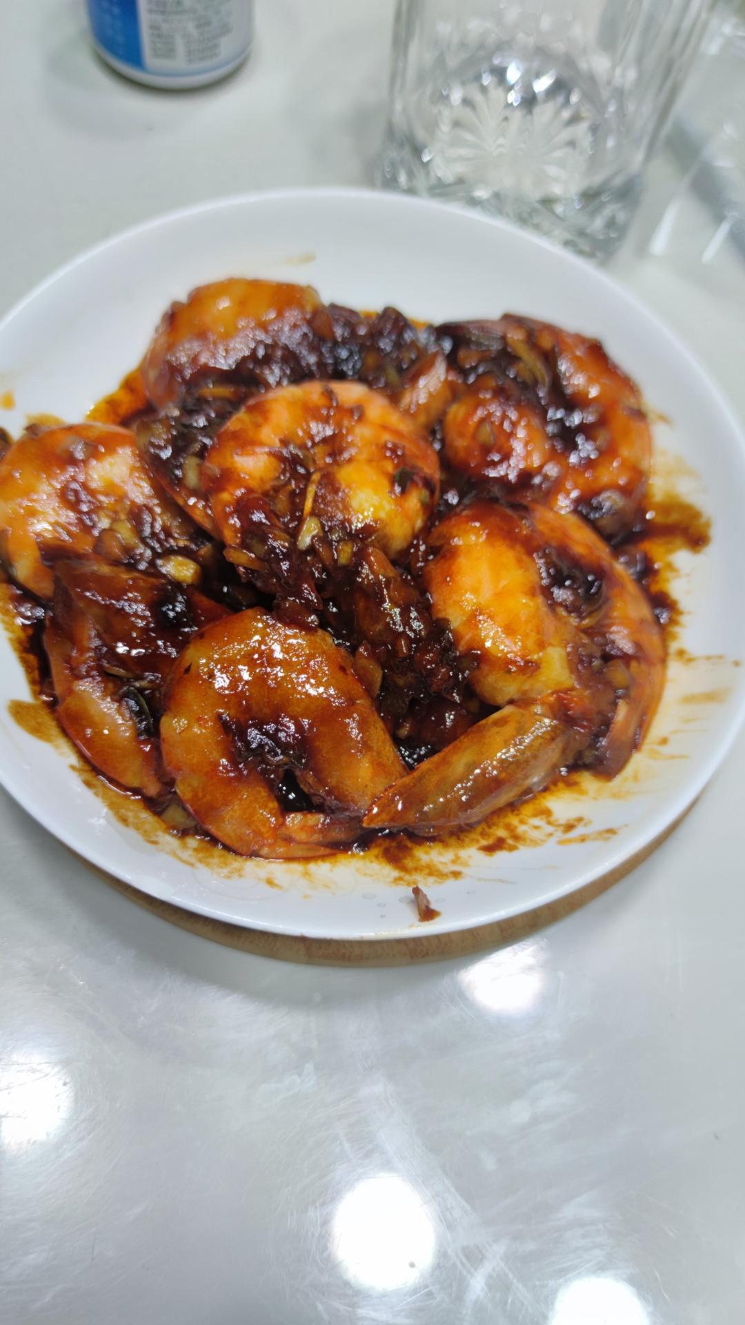 家庭版油焖大虾