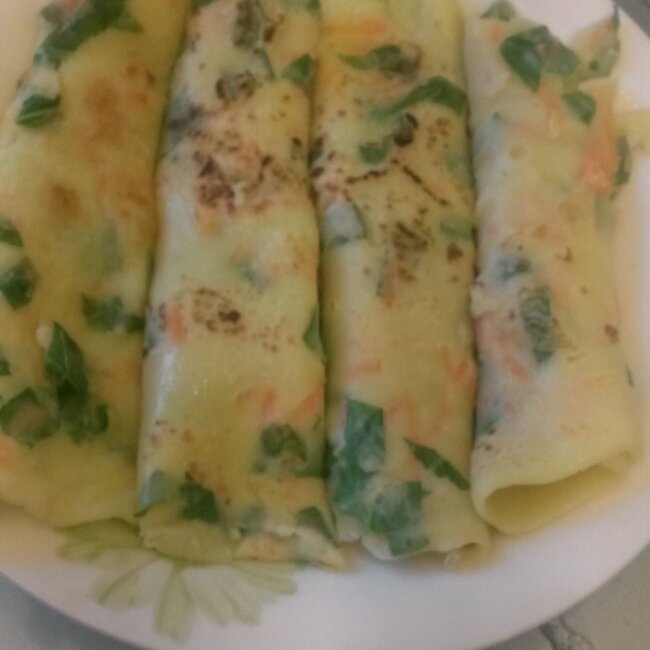 蔬菜鸡蛋饼