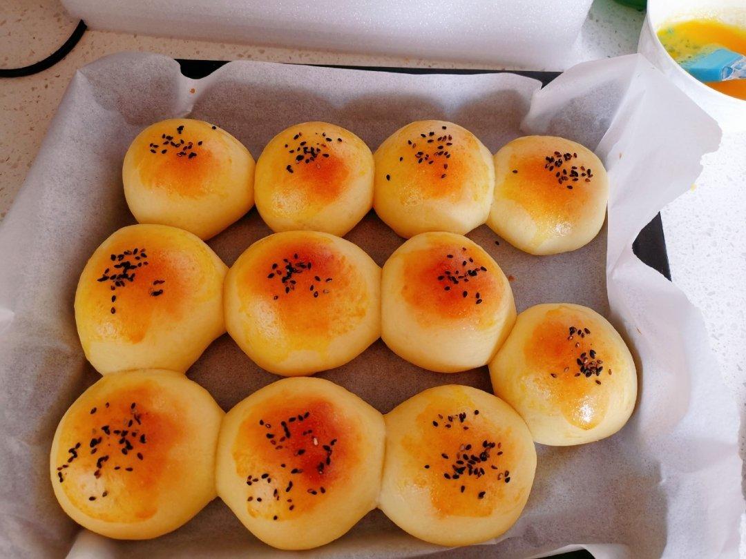 奶黄小餐包-一次发酵超好吃（附快手奶黄馅制作方法）