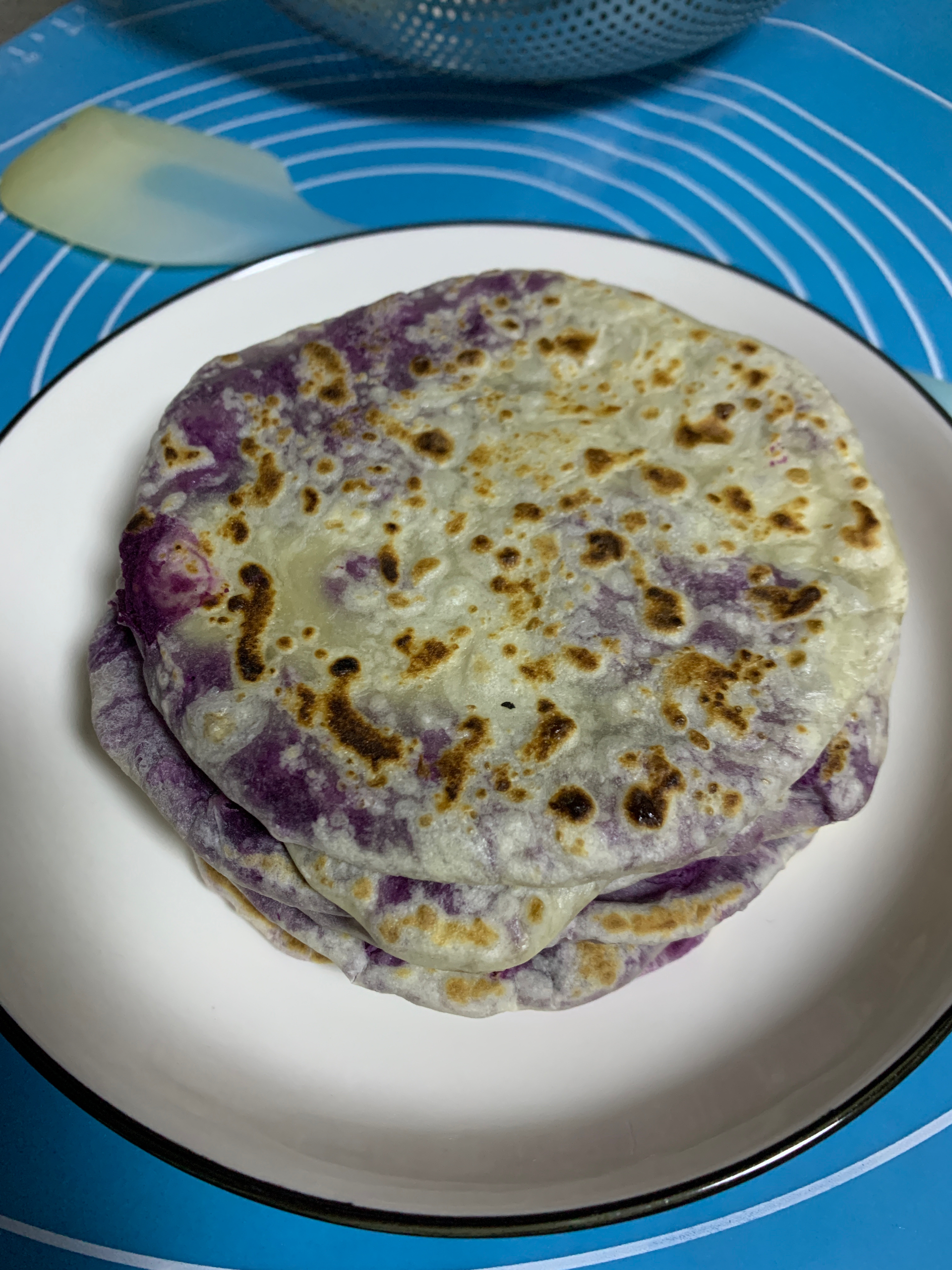 紫薯饼(无糖无油)