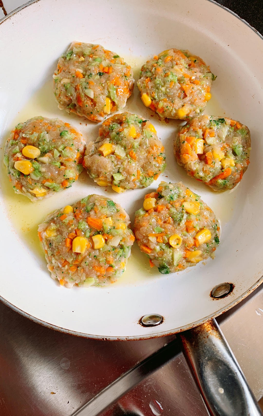 好吃不胖！低脂低卡时蔬鸡肉饼！快乐减脂！！