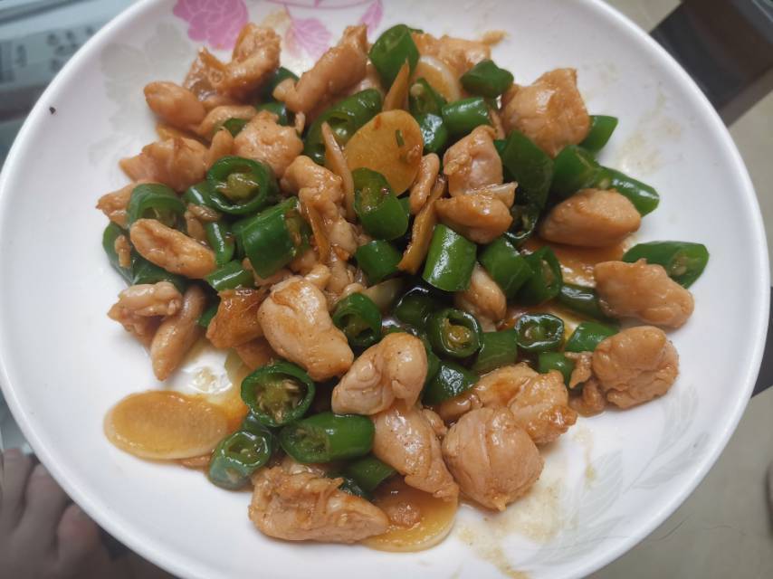 鸡肉菜谱7⃣️-双椒鸡丁（辣炒鸡丁升级版）