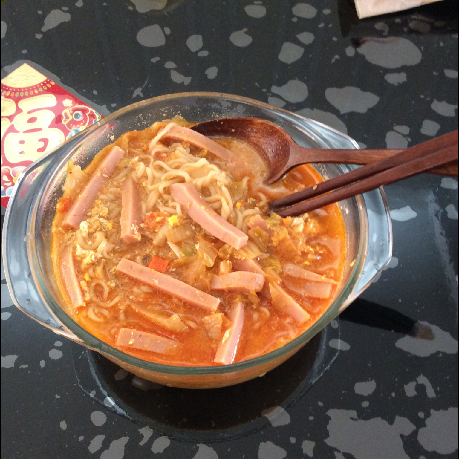 泡菜芝士面