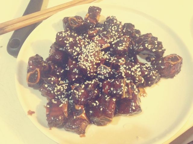 懒人版糖醋排骨