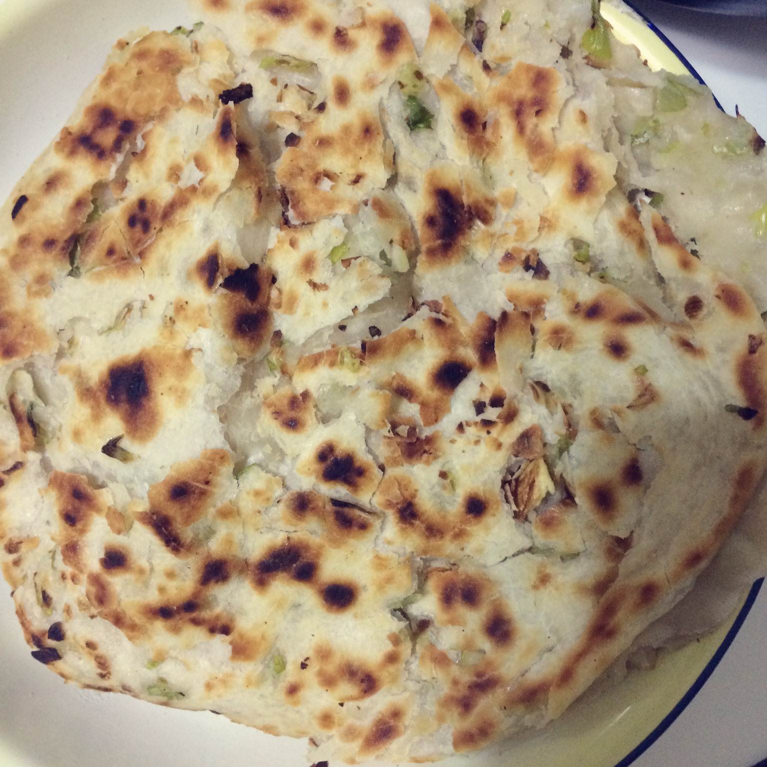 葱花油饼 Spring Onion Pancake