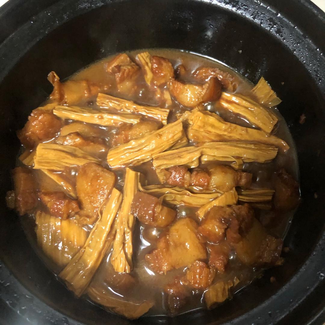 腐竹烧肉