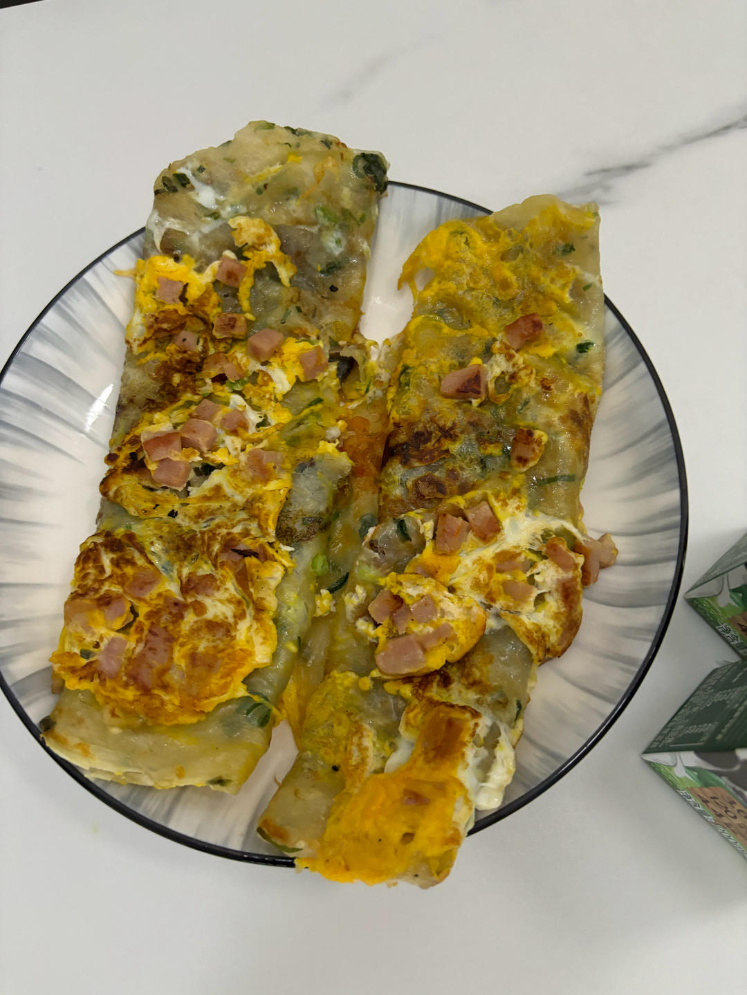 三分钟就可以做好孩子的早餐（手抓饼）