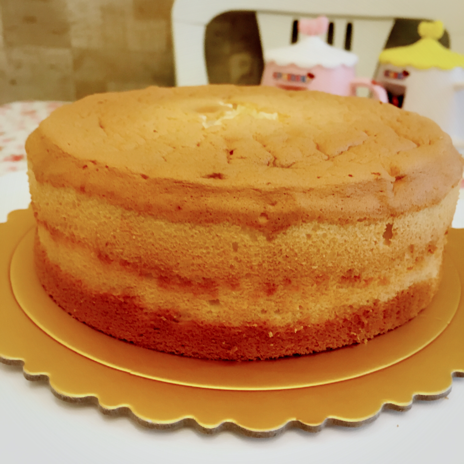 《Tinrry+》戚风蛋糕（6寸配方）（基础、超详细教程）