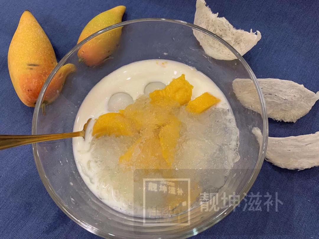 芒果燕窝汤圆的做法 步骤6