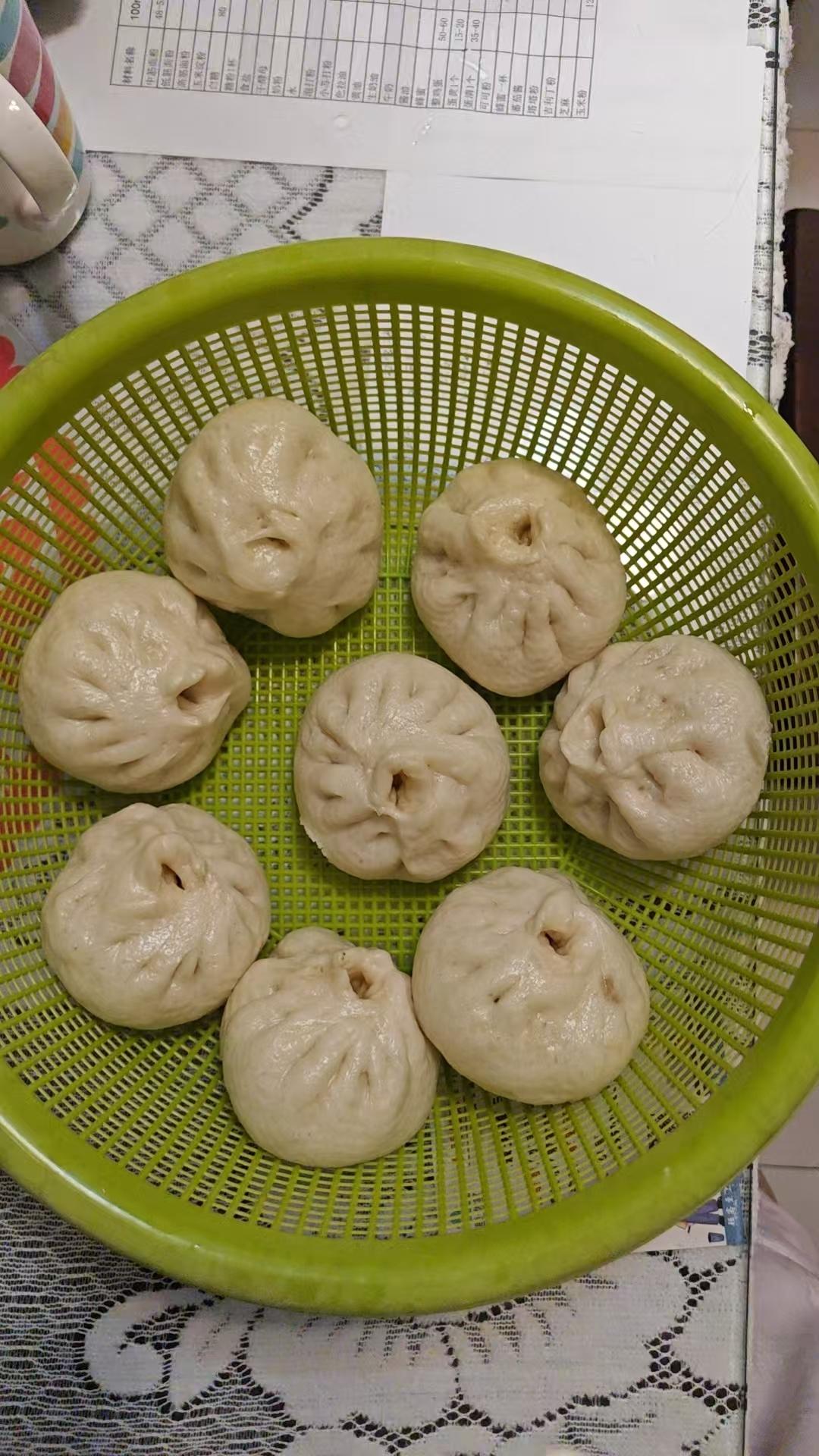马齿苋猪肉包子