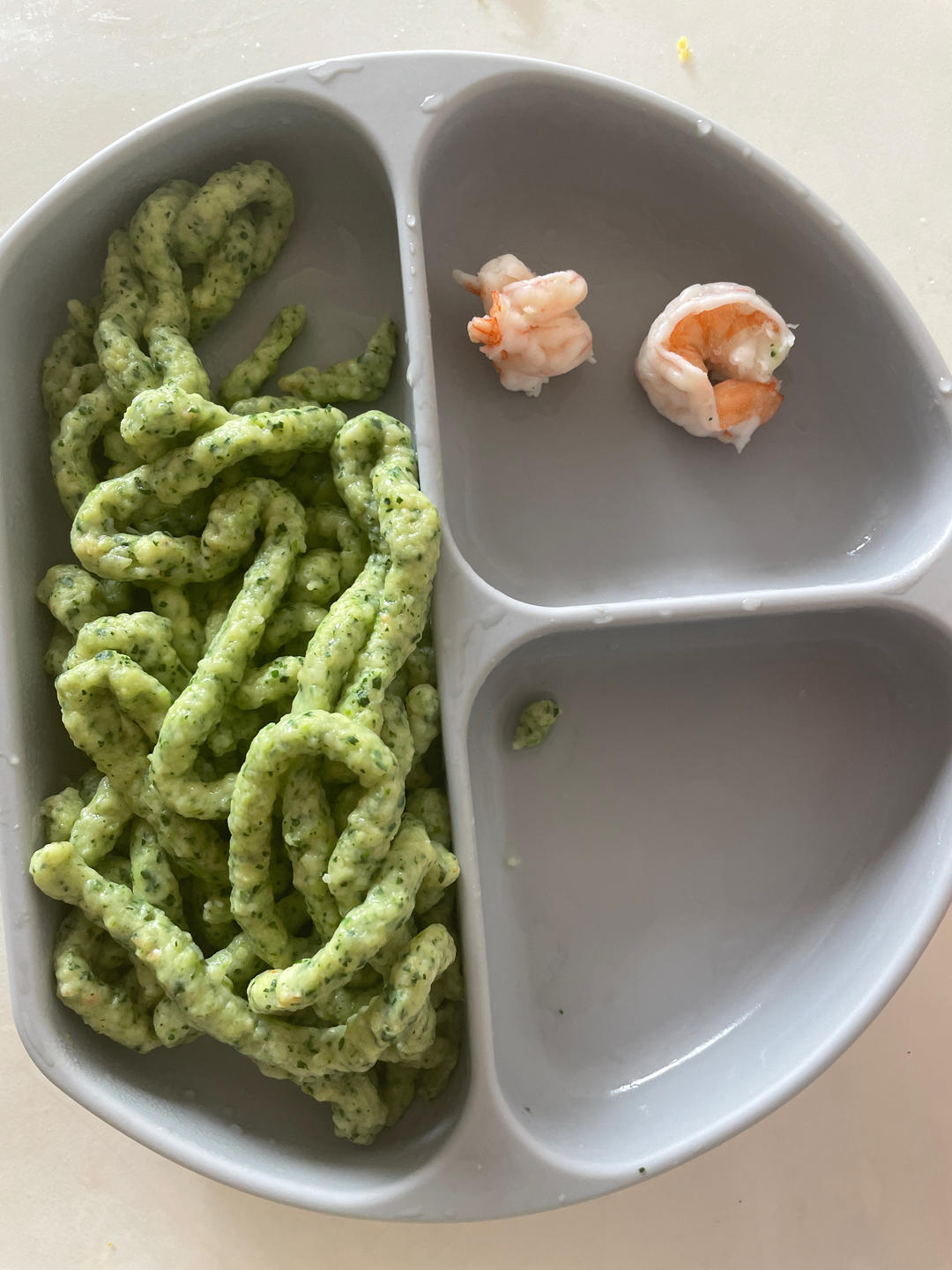 辅食 虾滑面条