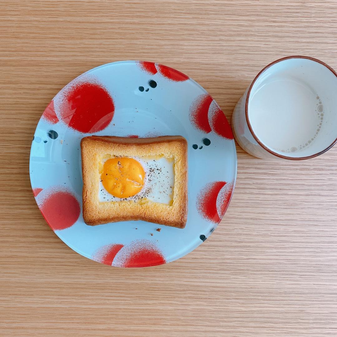小白也秒会的“太阳蛋吐司”
