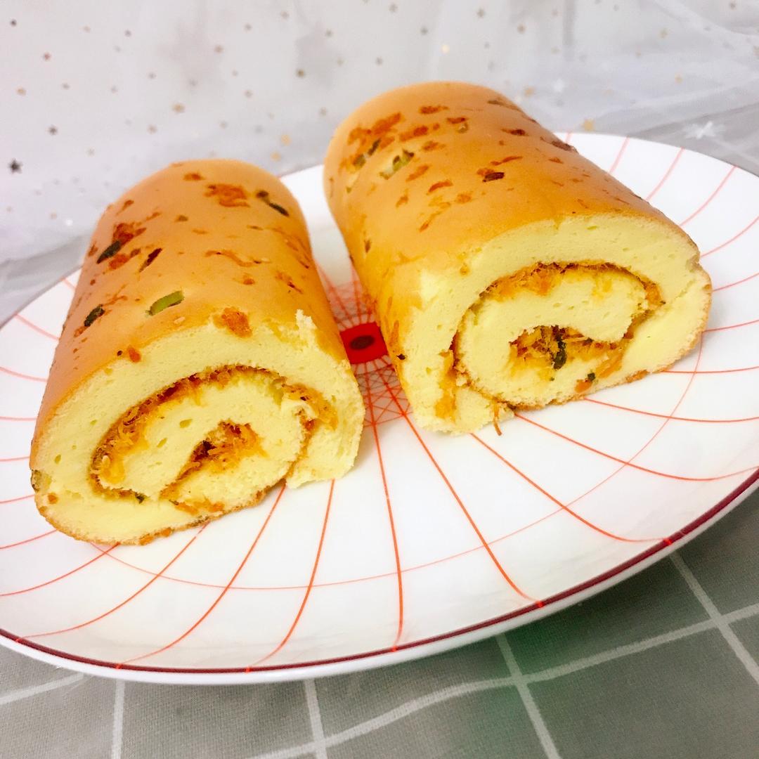 美善 品【香葱肉松蛋糕卷】