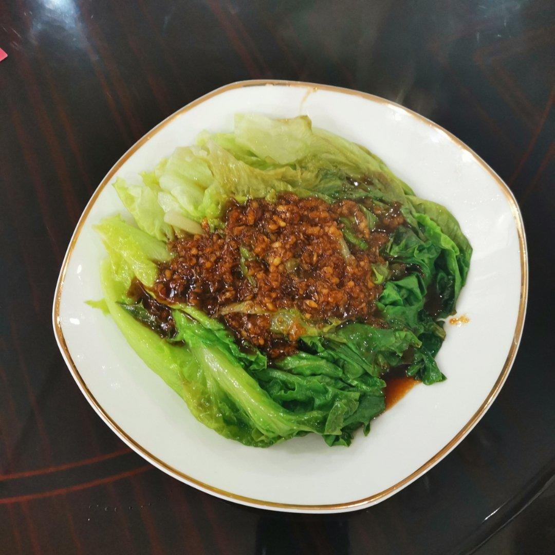 家常菜 蚝油生菜