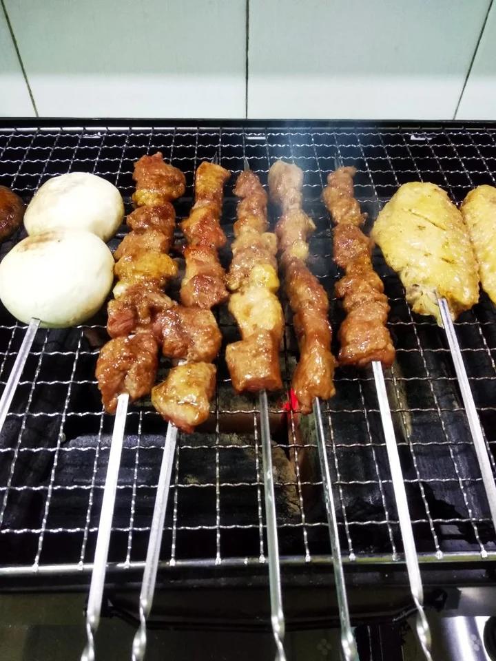 碳烤羊肉串
