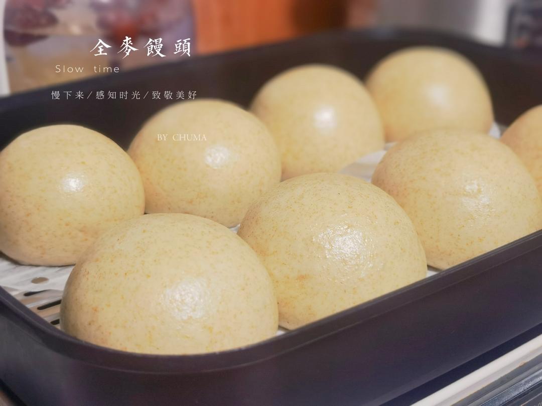 全麦馒头（一次发酵）