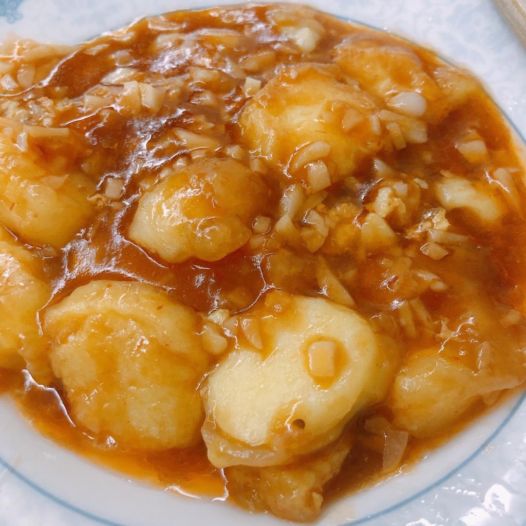 脆皮茄汁日本豆腐