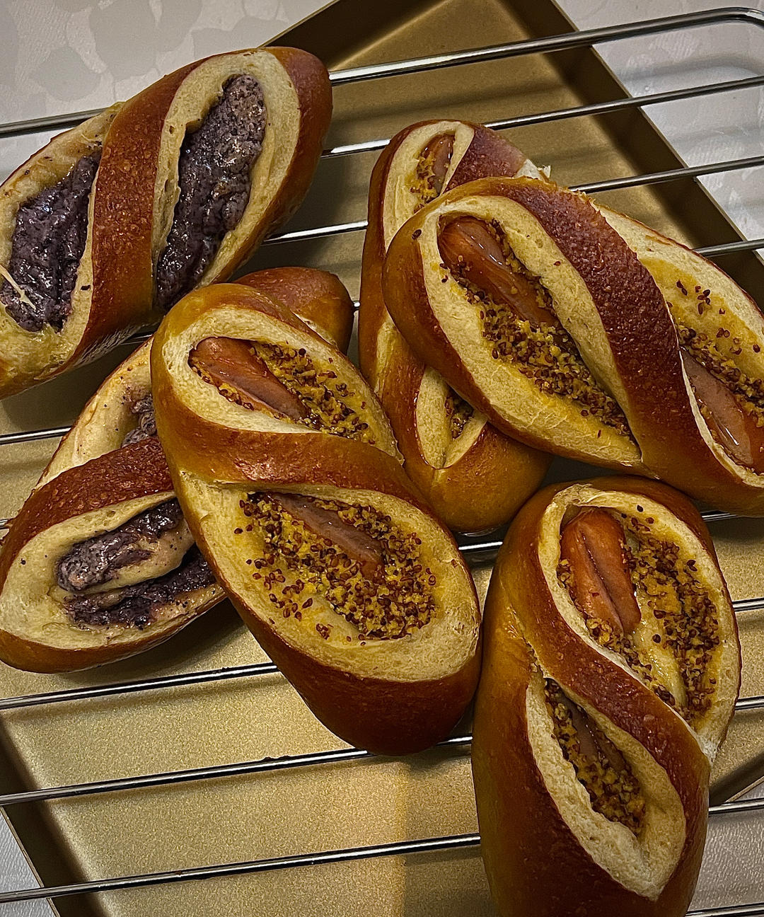 德肠碱水面包的做法