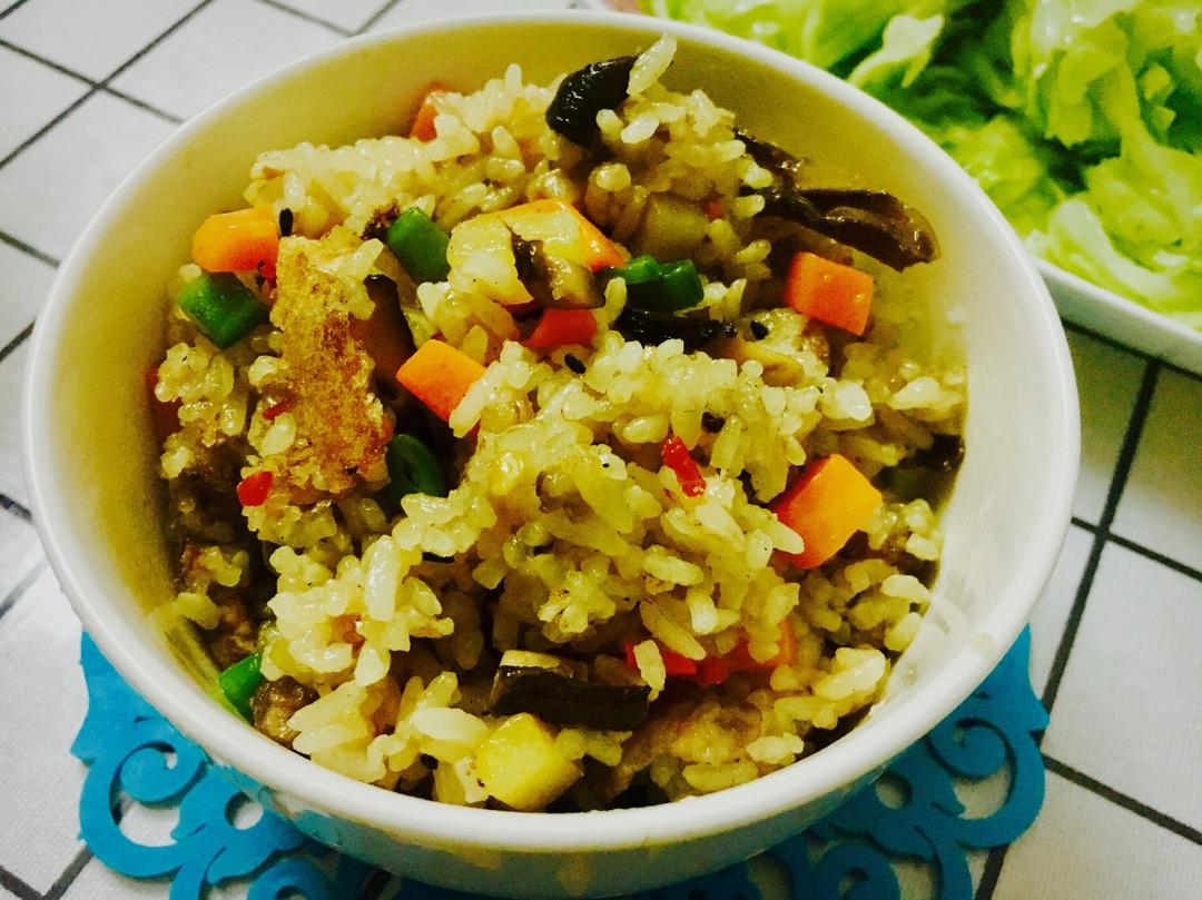 杂蔬炒饭