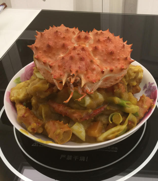 咖喱帝王蟹