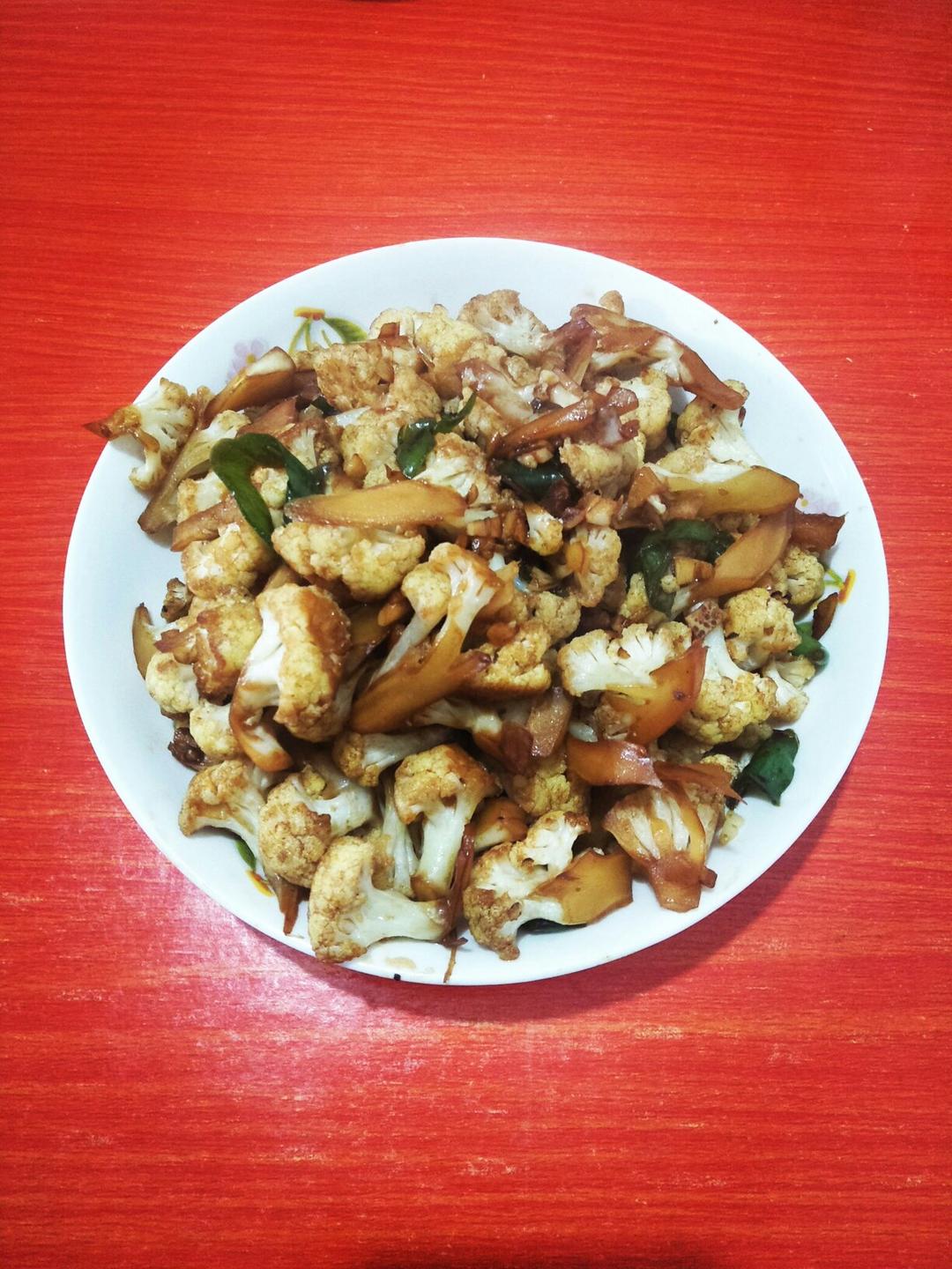超级下饭的干煸花菜