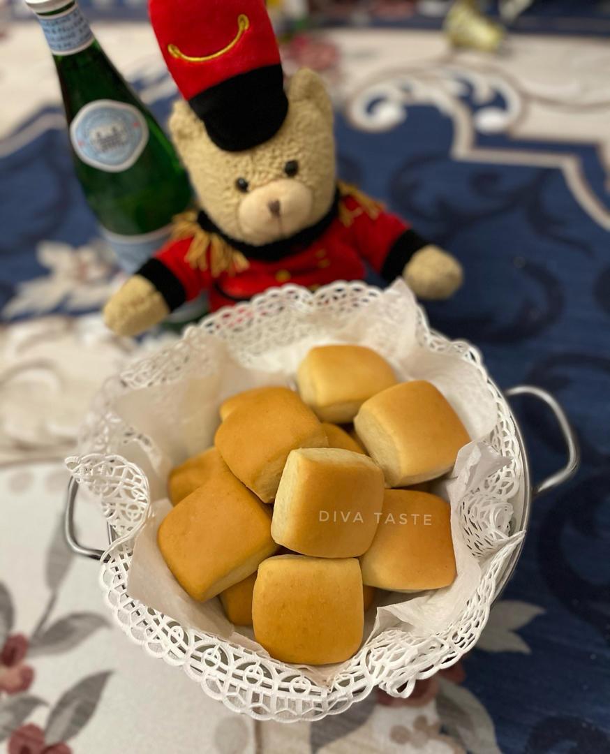 一次发酵牛奶面包小方