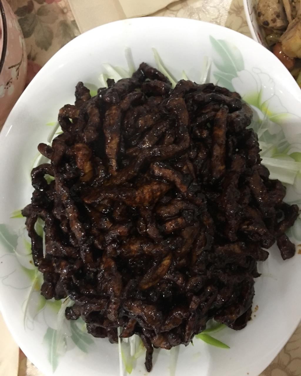 家常菜 京酱肉丝 七夕节的你做的京酱肉丝 七夕节的你