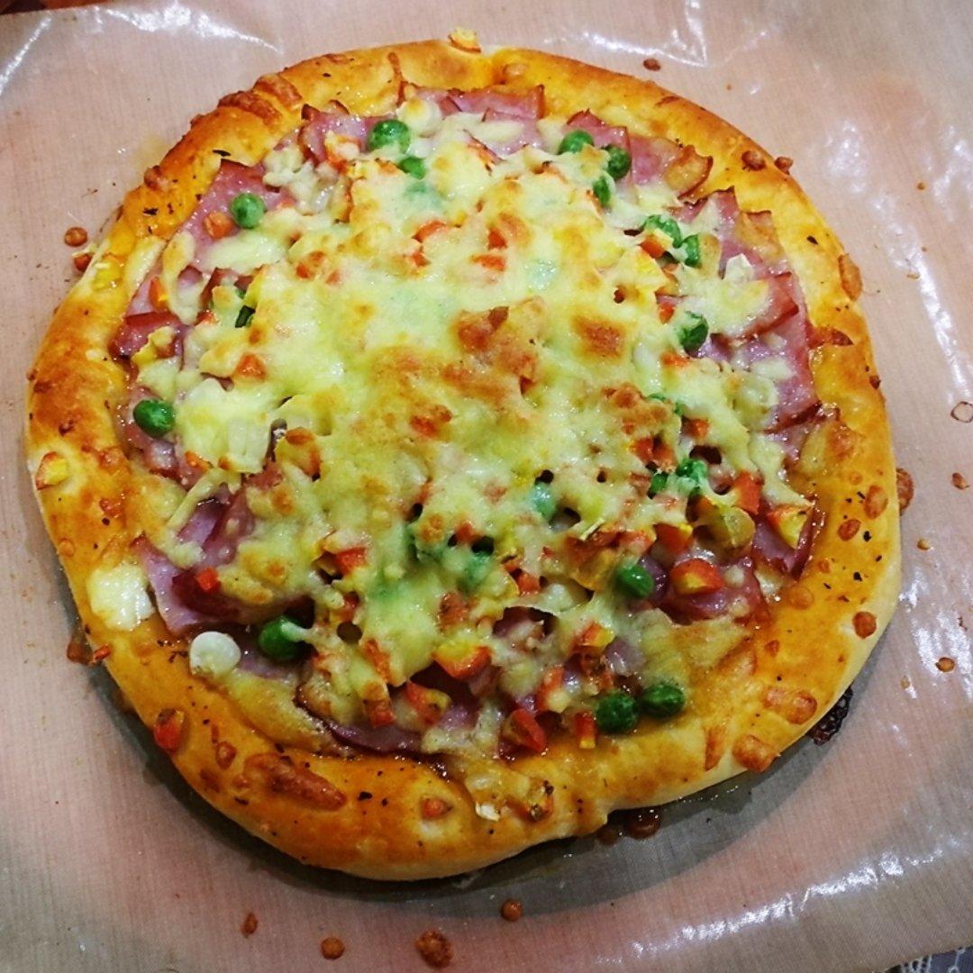 自制pizza  百做无误的饼皮哦