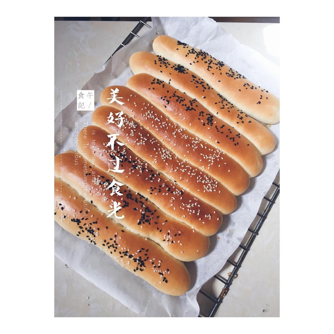 超简单一次发酵的面包棒