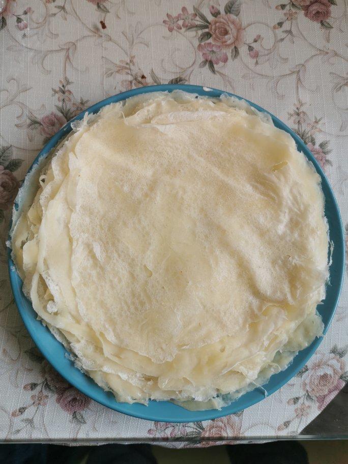 玄锅锅做的自制闽南润饼皮(薄饼皮)福建春卷皮-水面的黄金比例