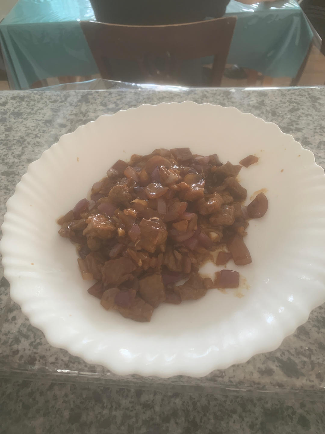 下饭菜：洋葱青椒炒肉片