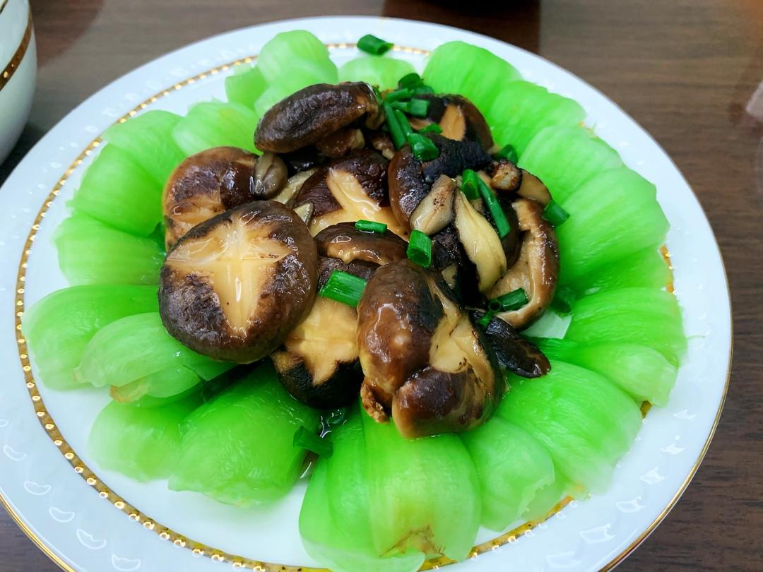 蚝油香菇青菜