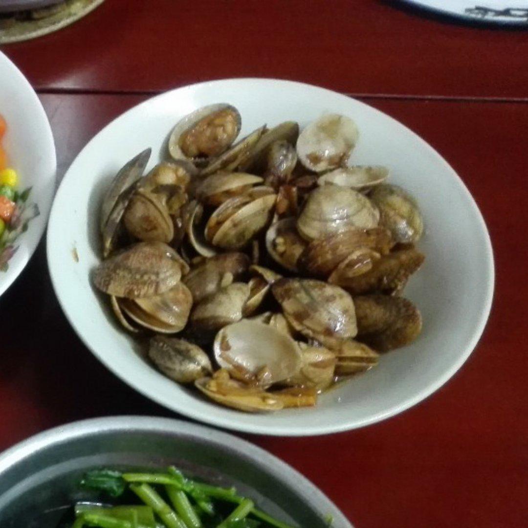 清炒花蛤