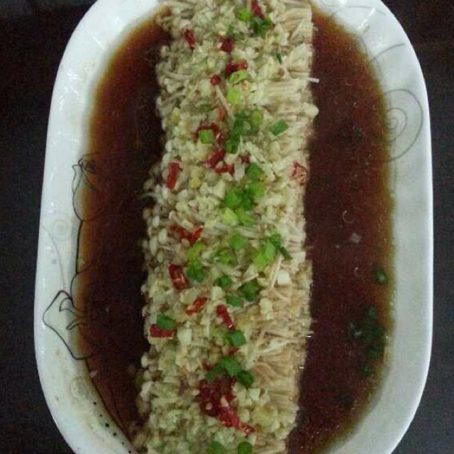 凉拌金针菇