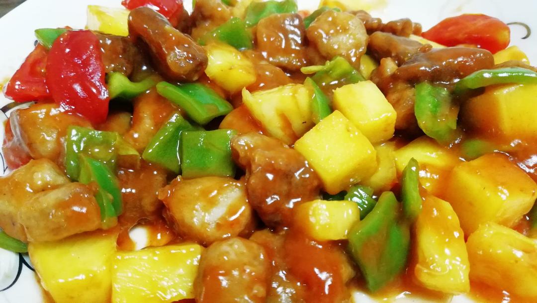 菠萝咕噜肉