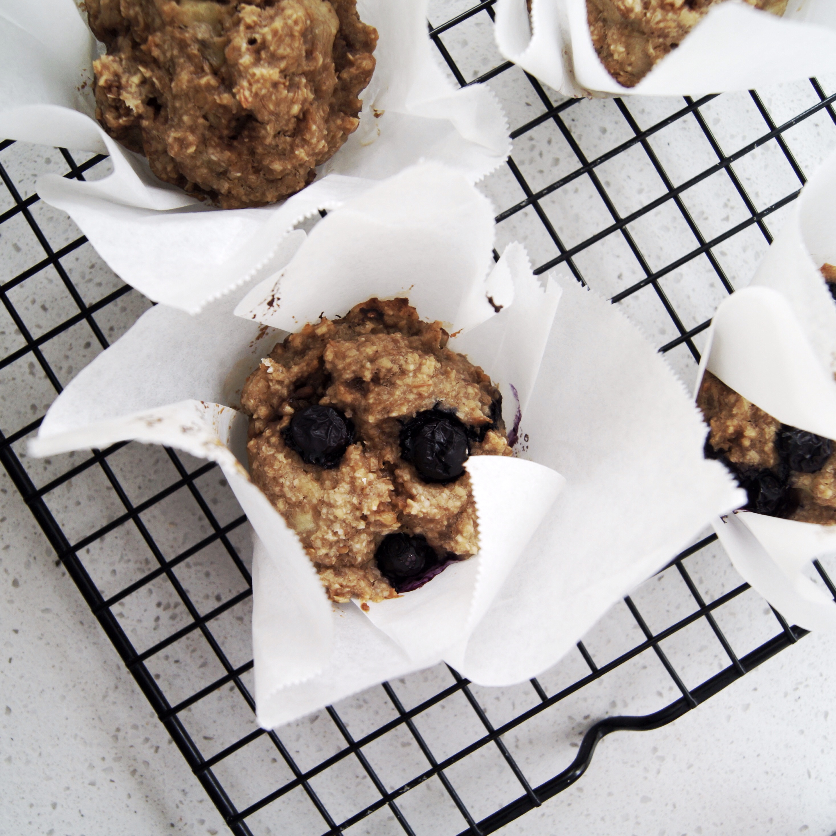 燕麦麸全麦马芬Tasty oat barn muffin的做法