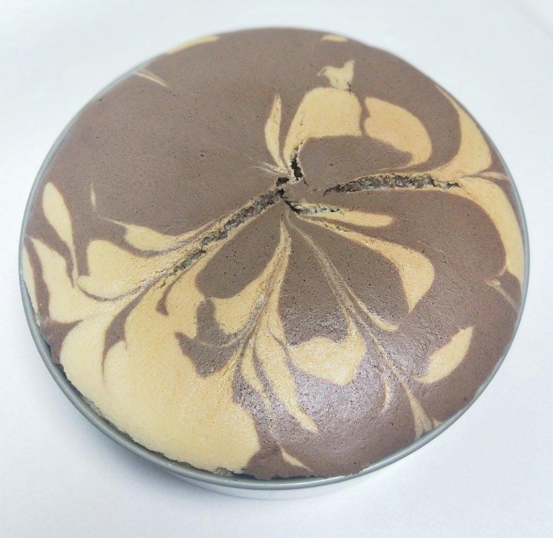 斑马纹戚风蛋糕