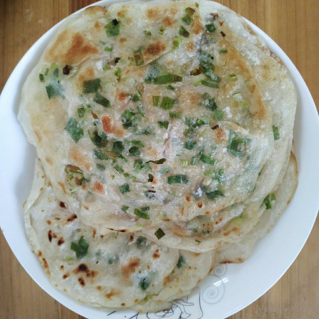 葱油饼（饺子皮版）