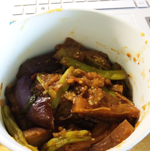 酱烧豆角茄子