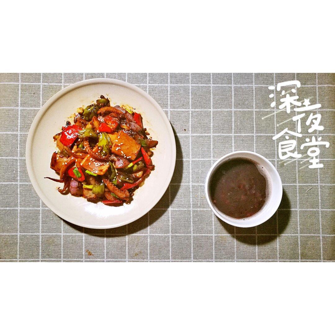 平底锅版铁板鱿鱼