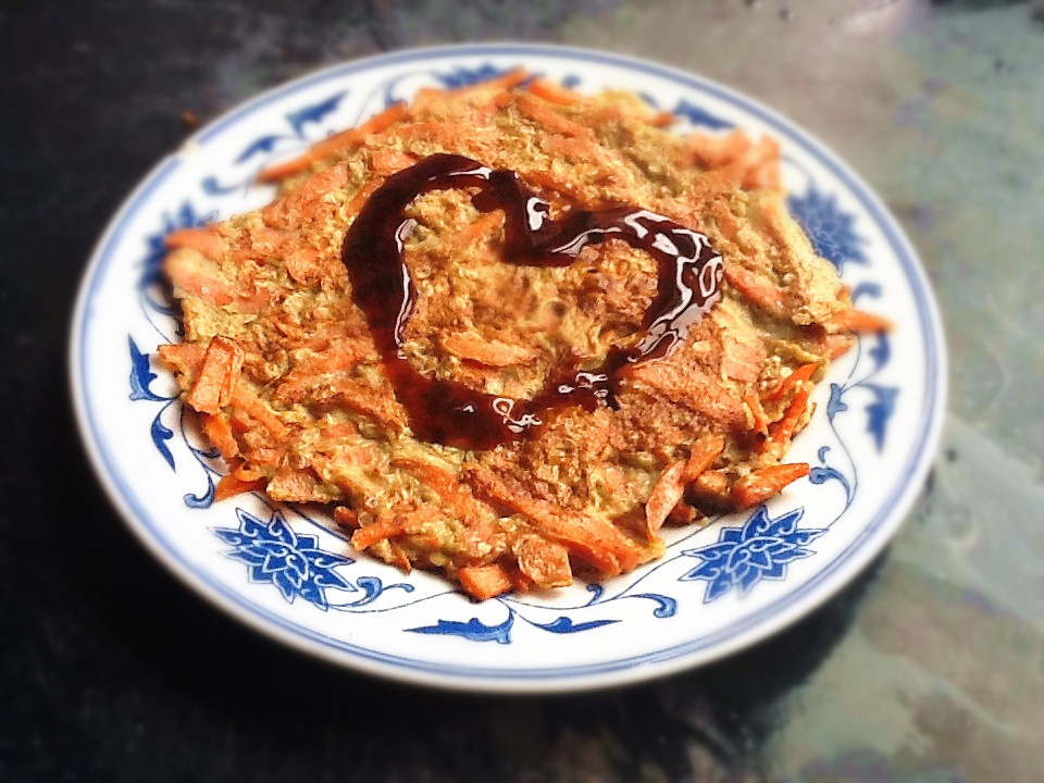 麦片鸡蛋饼
