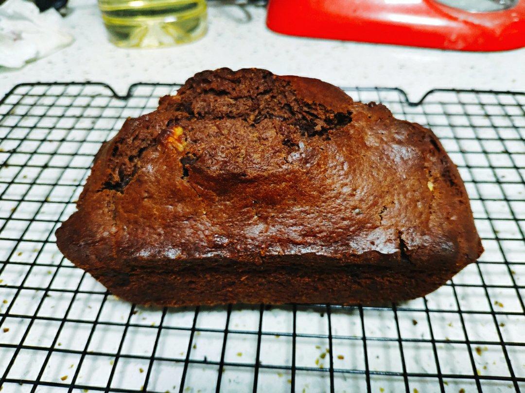 可能是最好吃的香蕉巧克力蛋糕