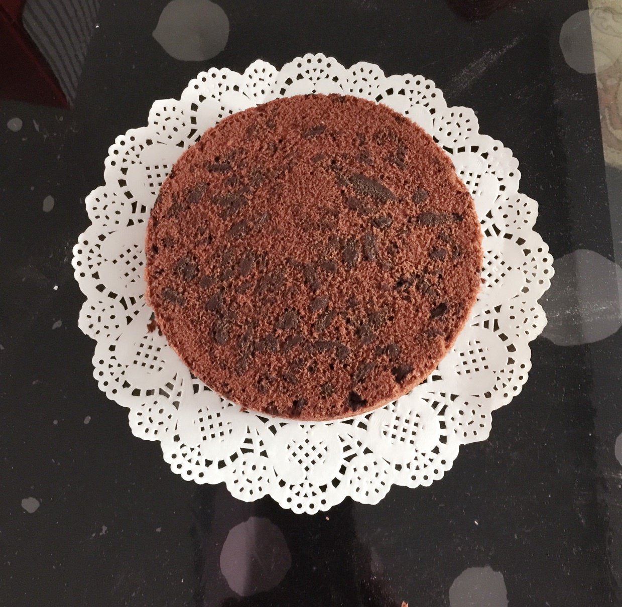 可可巧克力碎戚风