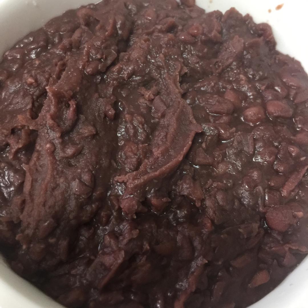 无油颗粒红豆沙