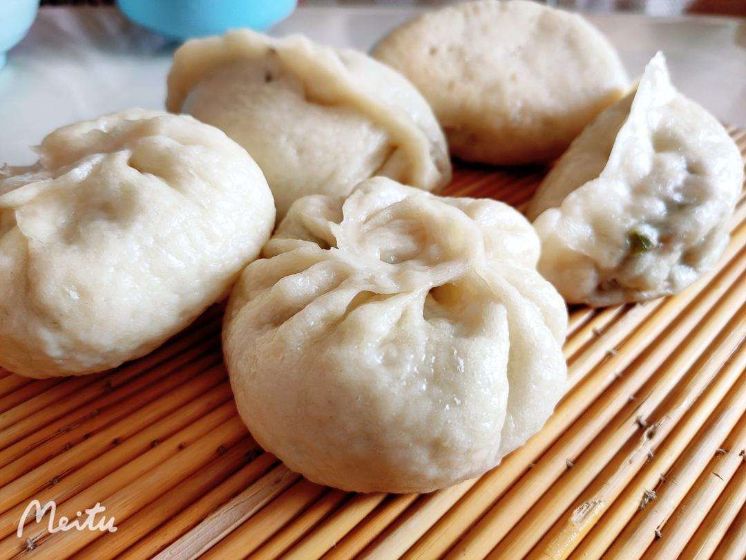 豆角肉包子