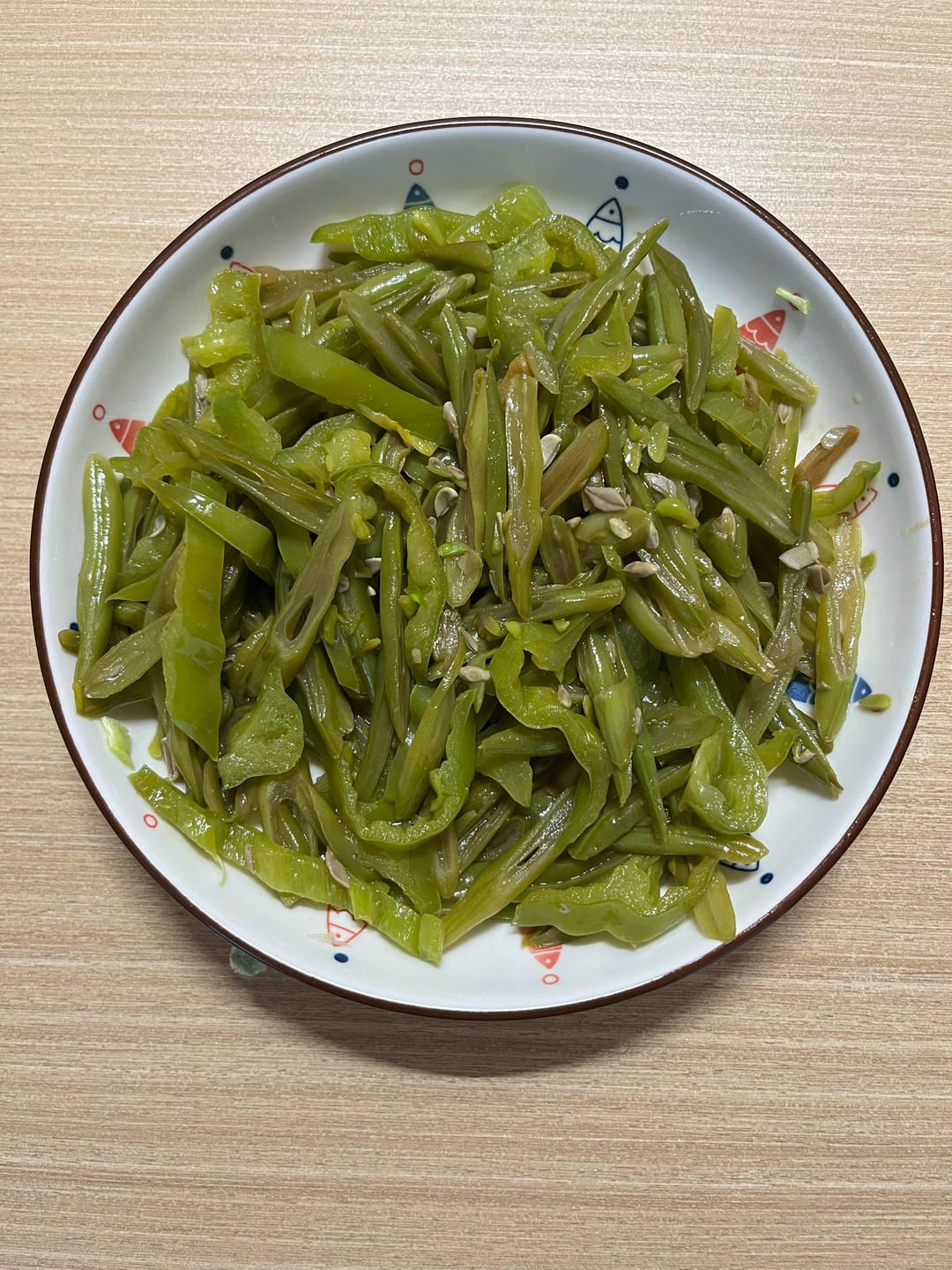 清炒四季豆丝儿
